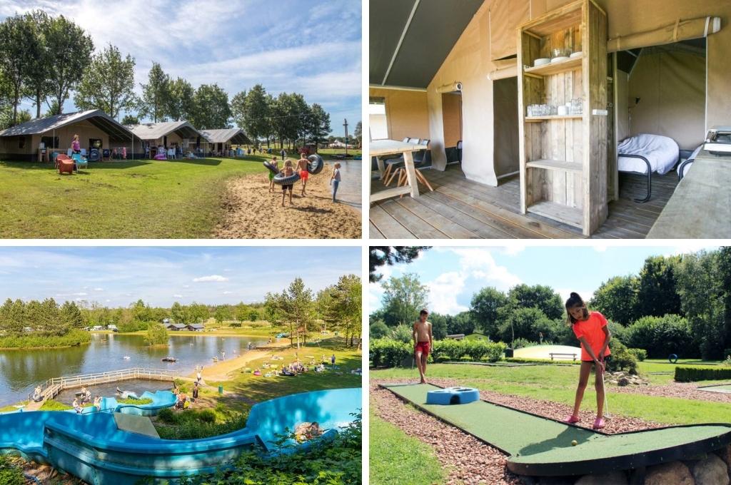 glamping drenthe molecaten park kuierpad, mooiste campings in Drenthe