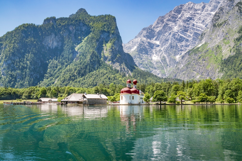 Konigssee Duitsland Alpen 642096586, Mooiste meren van Italië