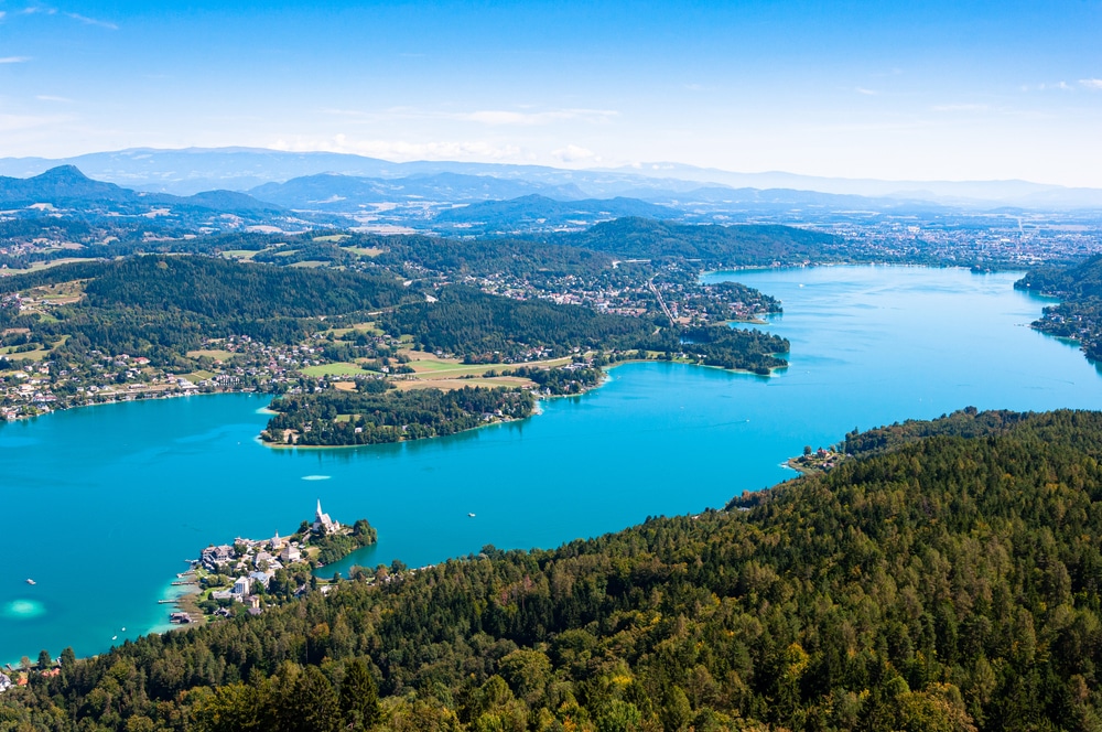 Worthersee Oostenrijk 1673987875, natuurgebieden Duitsland