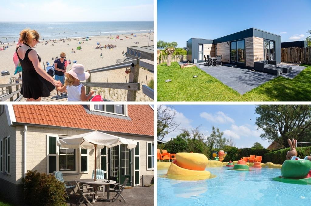 ardoer camping duinoord nederland vakantiepark aan zee, strandhuisje Zeeland