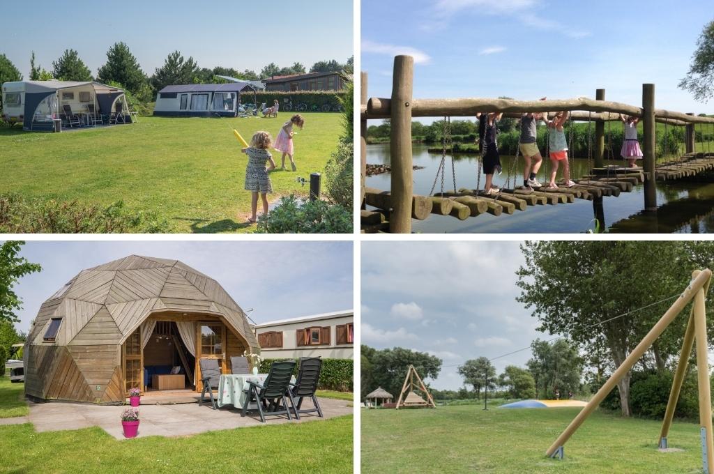 camping t weergors zuid holland, campings Nederland aan zee