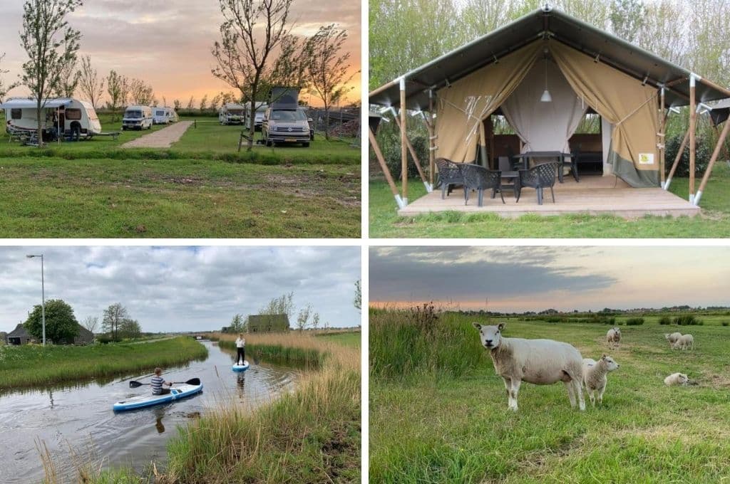 Boerencamping Swarthoeve, campings noord-Holland