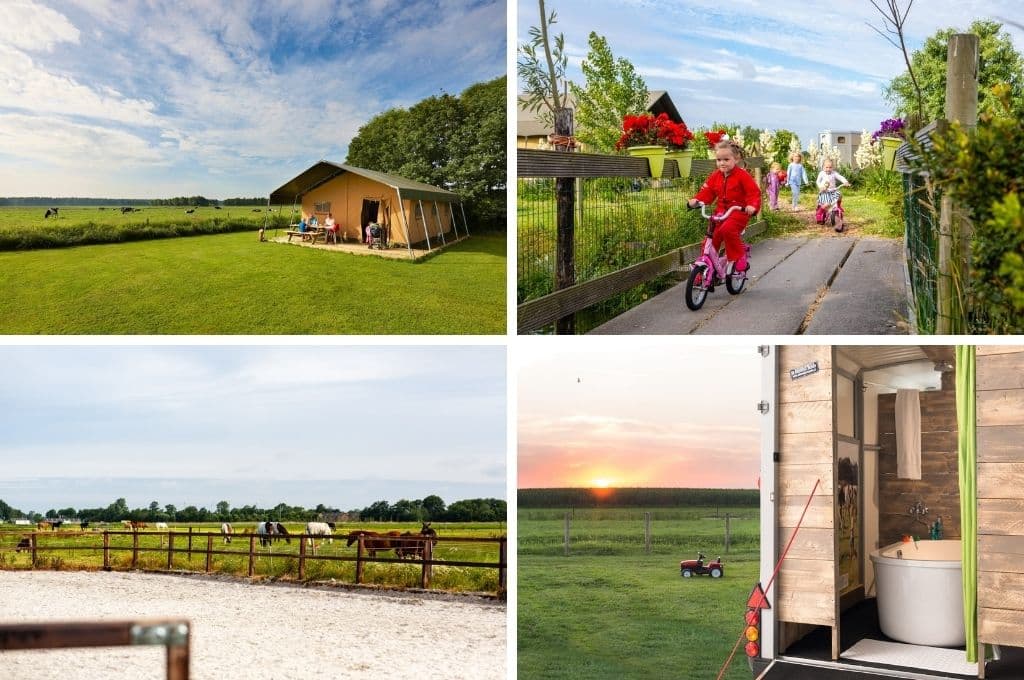 FarmCamps Fleur Stables 1, 10 mooiste glamping en safaritenten noord-holland