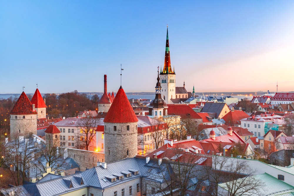 Tallinn Estland Shutterstock 1090699391