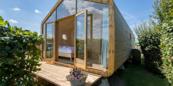 Tiny wikkelhouse ‘Specht 1, tiny house Drenthe