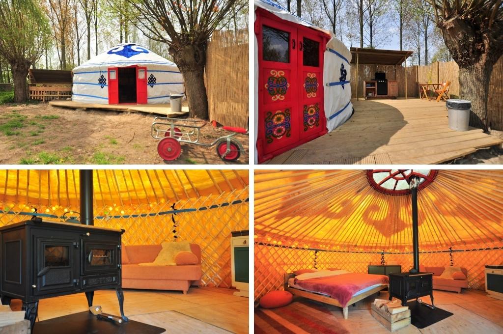 yurt noord brabant bijzonder overnachten, kindercamping Noord-Brabant