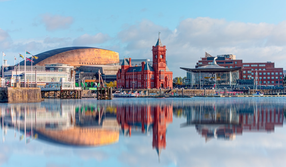 Cardiff Wales shutterstock 1843969261, verrassende steden Europa