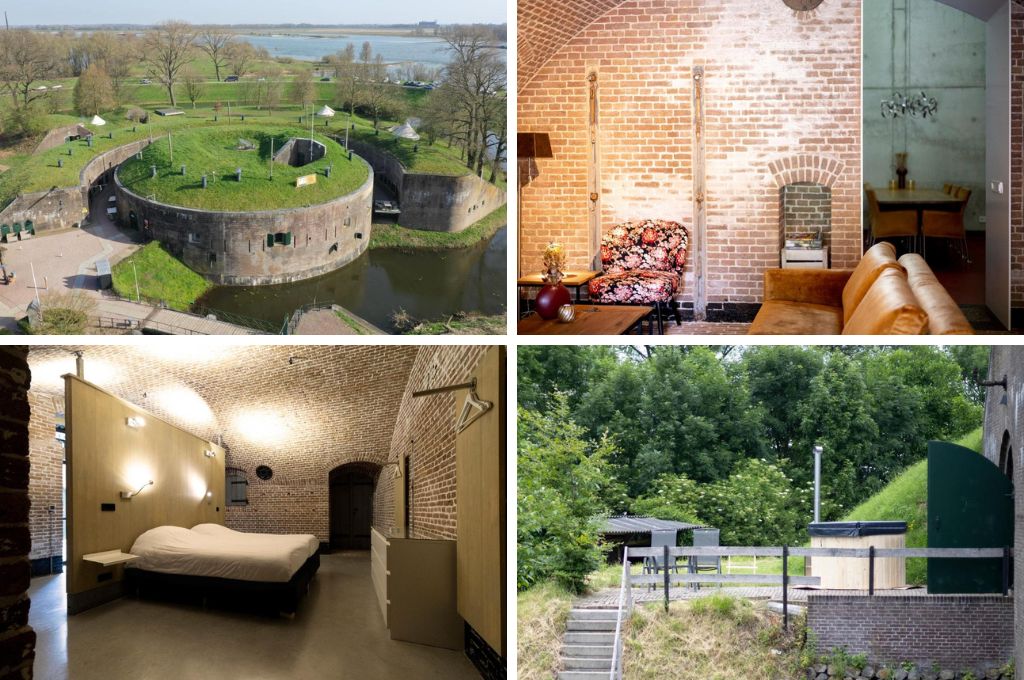 Fort Vuren, bijzonder overnachten gelderland