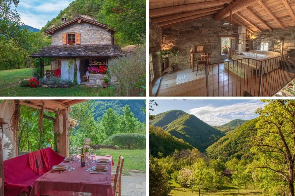 10 Rustieke natuurhuisjes in Italië