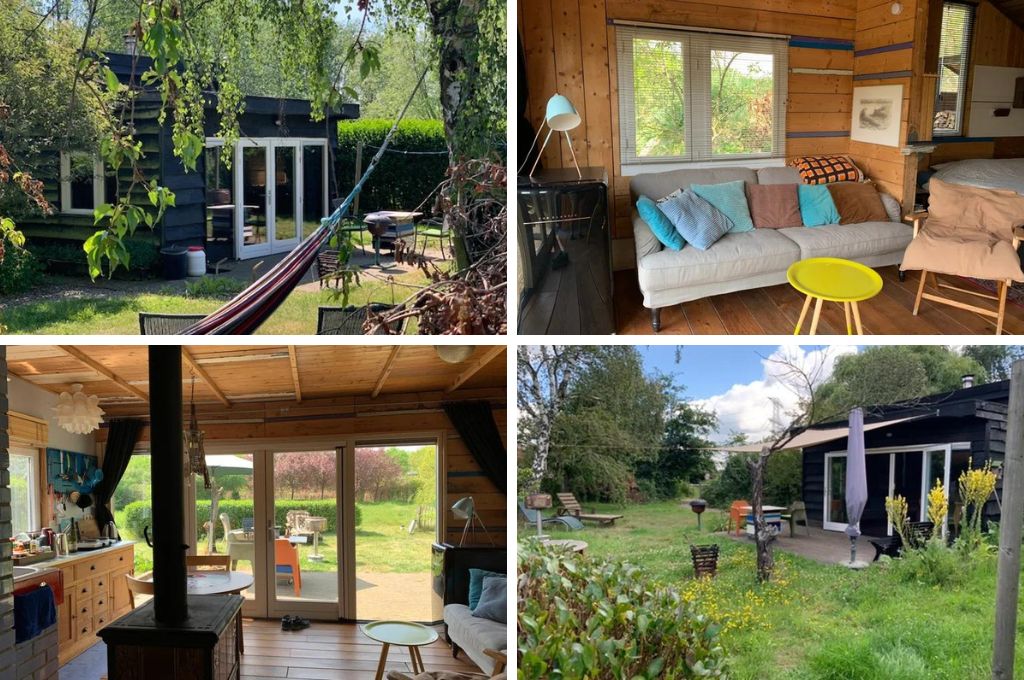 Natuurhuisje in Grathem, tiny house met hottub