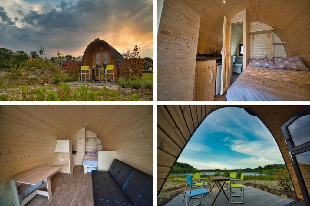 Podhouse Campland Arcen, mooiste tiny houses in Limburg