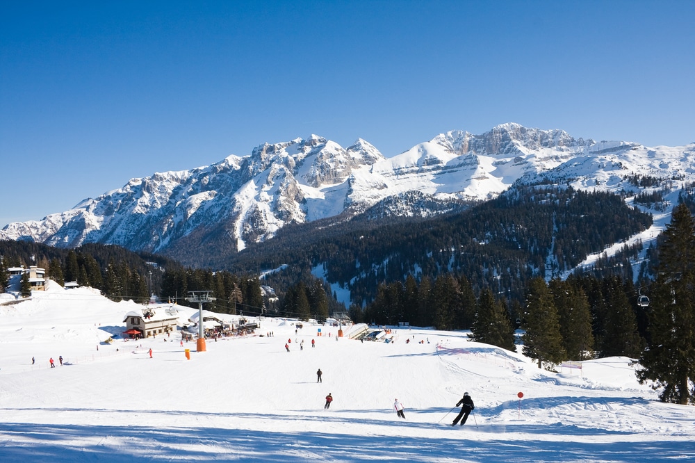 Skigebieden Italie Madonna di Campiglio shutterstock 37694989, wintersport Italië