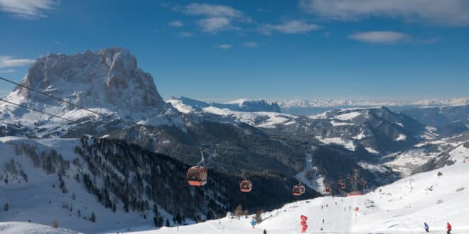 Skigebieden Italie Val Gardena shutterstock 152376917,