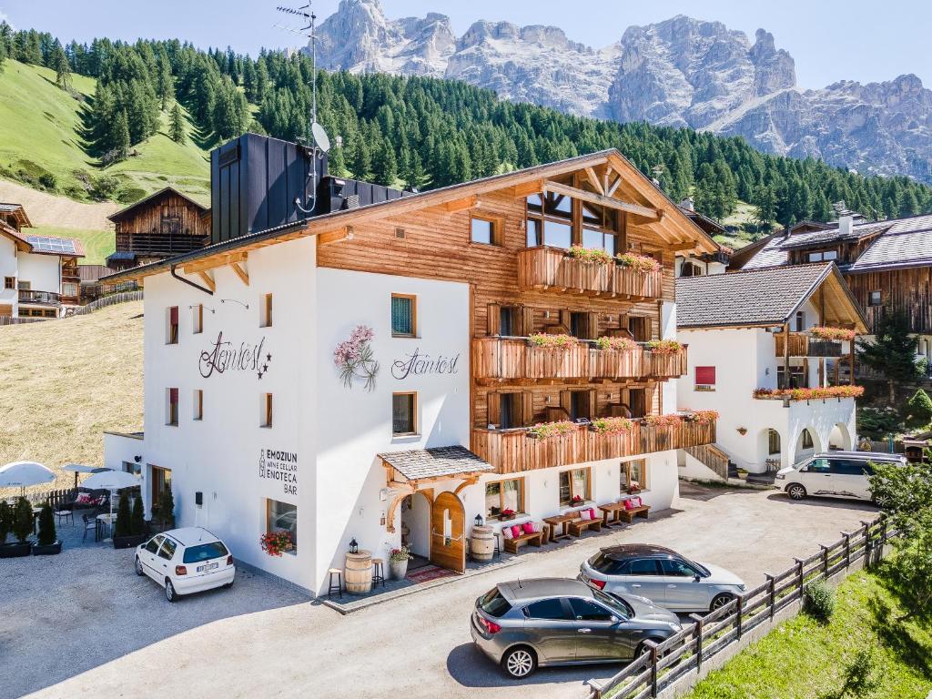 hotel steinrosl san cassiano, wintersport Italië