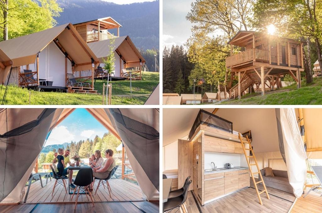 Glamping Village Kotschach karinthie oostenrijk, glamping Oostenrijk