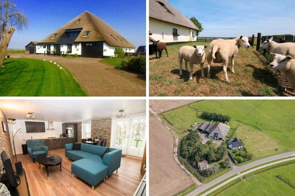 natuurhuisje boerderij Den Hoorn, bijzonder overnachten Texel