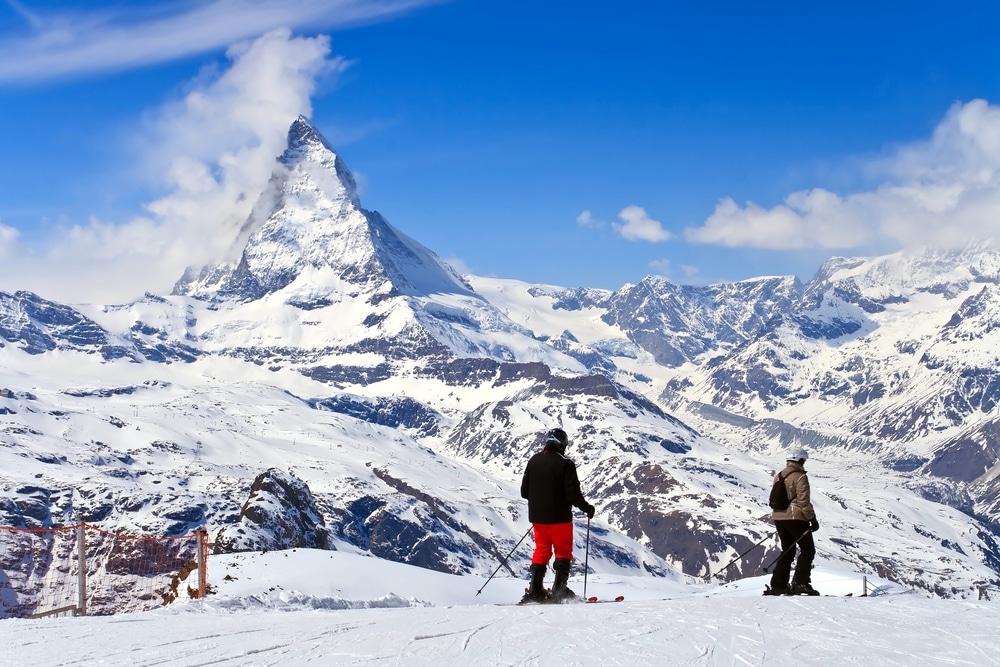 Matterhorn Zermatt Zwitserland 61398640, mooiste plekken Zwitserland zomer