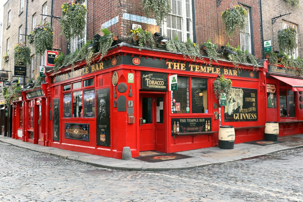 Temple Bar Dublin Ierland 1057333886, bezienswaardigheden in Napels