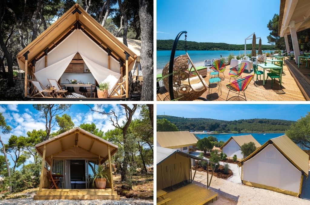 Kroatie Arena One 99 Glamping pomer, glamping Zwitserland