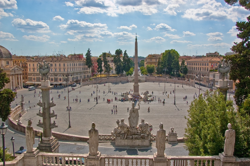 Piazza del Popolo Rome 61022359, mooiste bezienswaardigheden in Rome