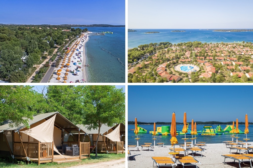 camping bi village kroatie, glamping kroatië