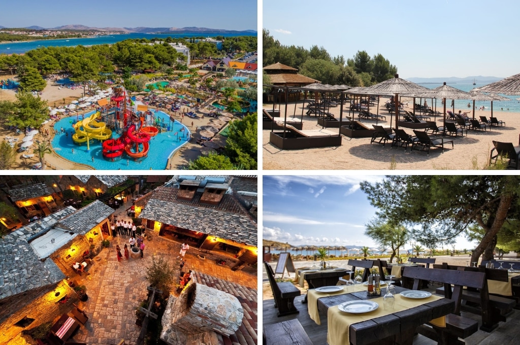 camping solaris beach resort kroatie, glamping kroatië