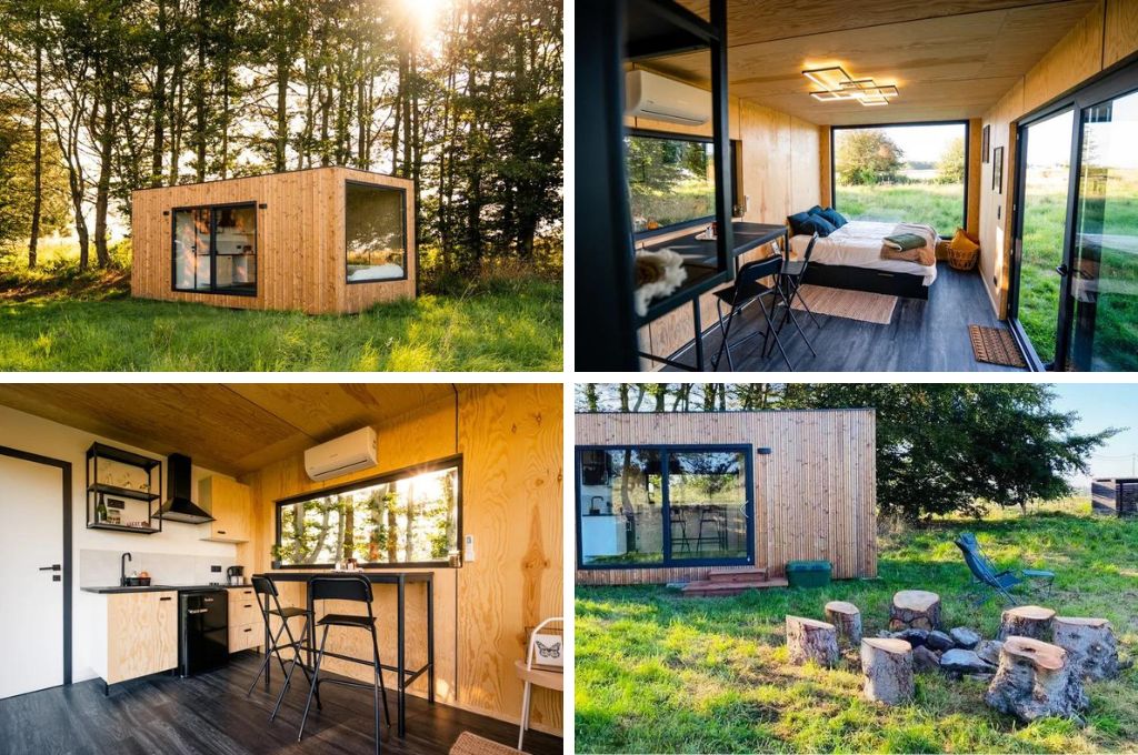 Natuurhuisje in Gesves, tiny house met hottub