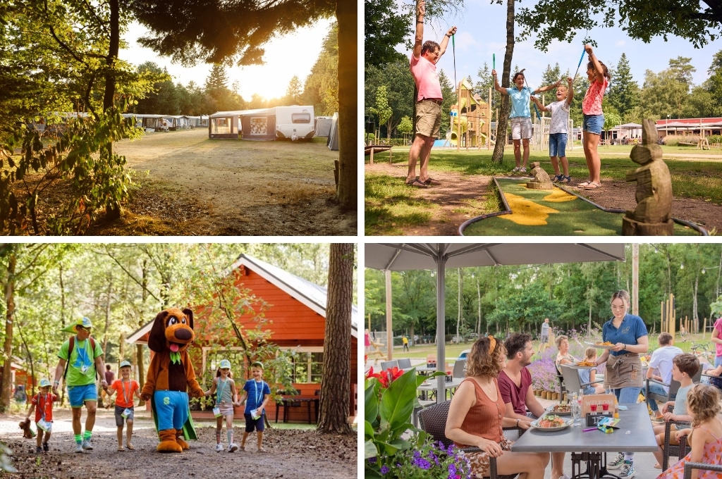 RCN de Jagerstee kindercamping, boshuisje Veluwe