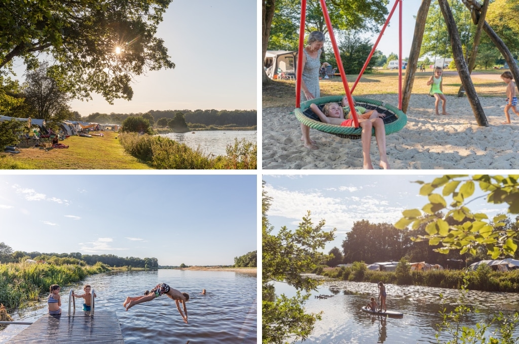 huttopia de roos kindercamping, boshuisje Veluwe