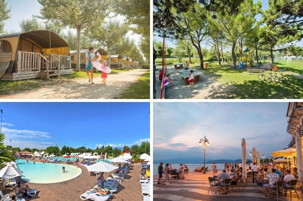 Camping Park Delle Rose gardameer, vakantiehuis comomeer