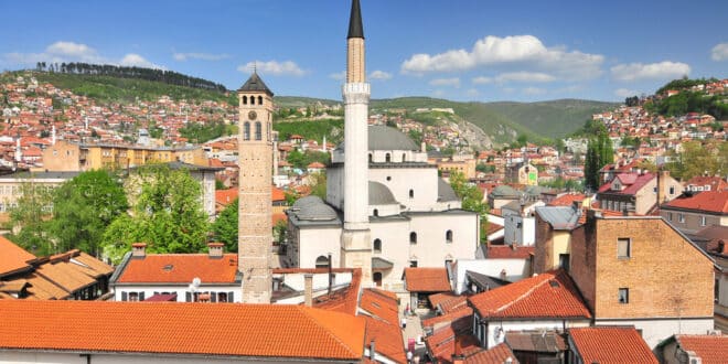 Gazi Husrev Begmoskee Sarajevo 574790281, mooiste bezienswaardigheden in Bosnië en Herzegovina