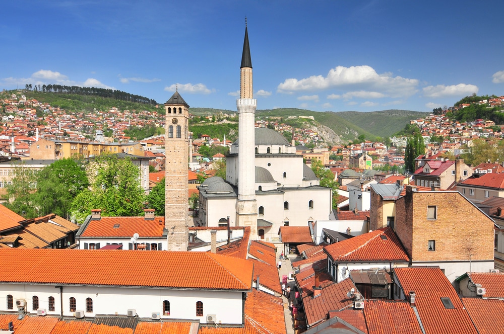 Gazi Husrev Begmoskee Sarajevo 574790281, mooiste bezienswaardigheden in Bosnië en Herzegovina