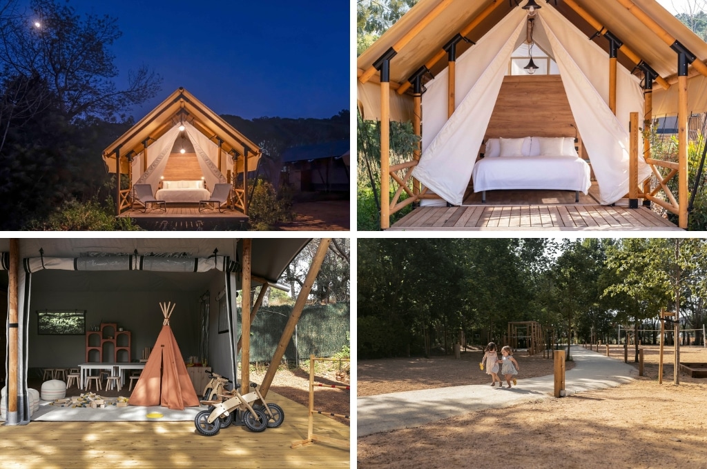 We Camp Santa Cristina costa brava, glamping Spanje