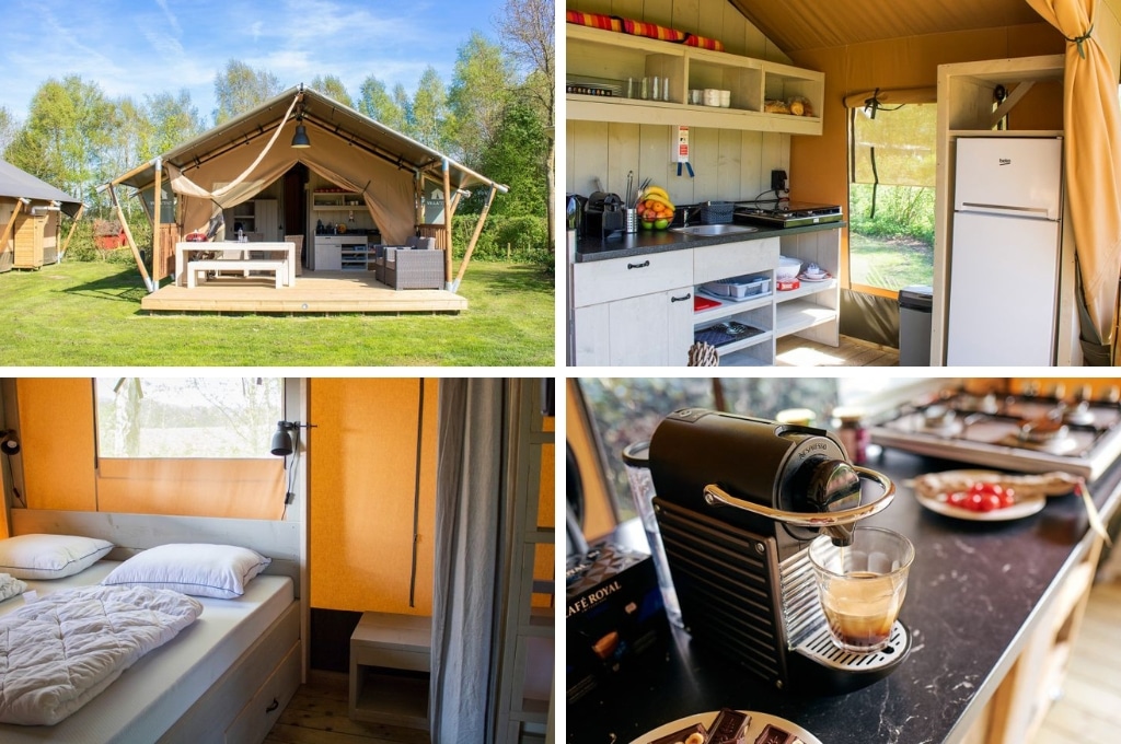 safaritent betuwestrand gelderland, glamping Zwitserland