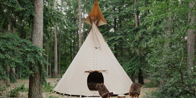 tipi tent natuurhuisje renkum 1 1, camping Veluwe