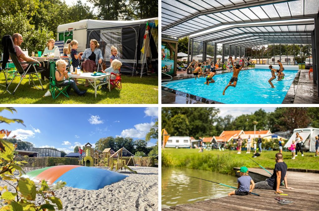 Camping De Witte Berg, Camping Overijssel