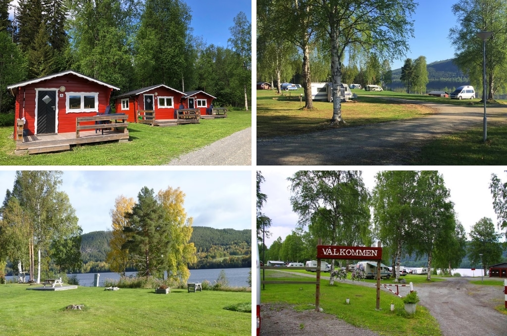 Camping Hammarstrands zweden, camping Zweden