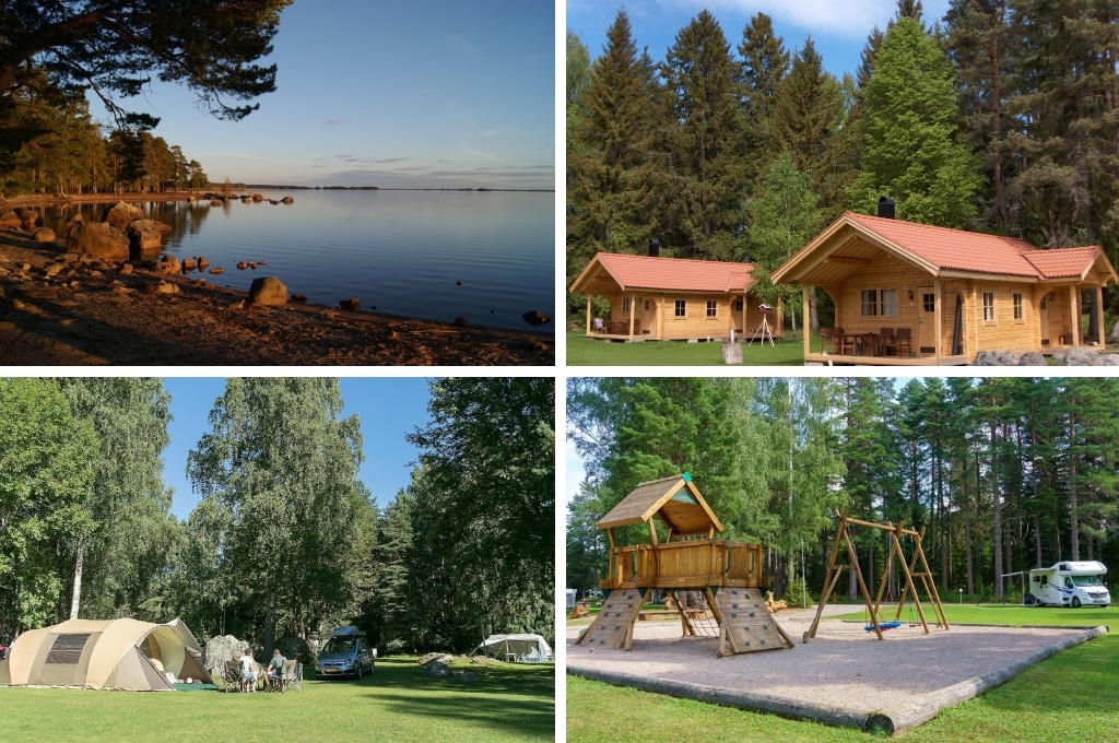 Hedesunda Camping zweden, camping Zweden