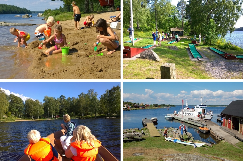 Langasjonas Camping Holiday Village zweden, camping Zweden