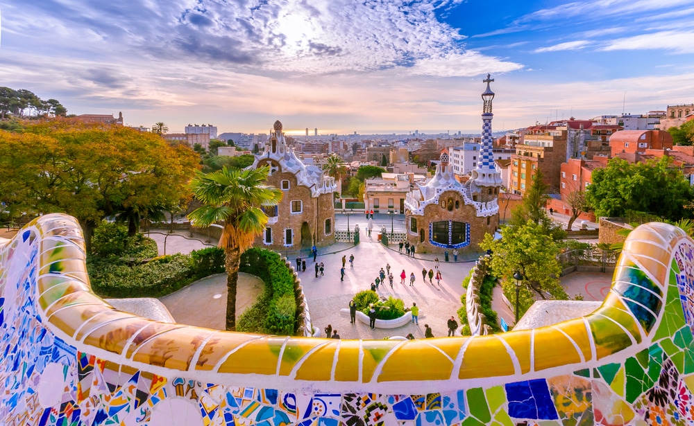 Park Guell Barcelona 407568172, mooiste bezienswaardigheden in barcelona