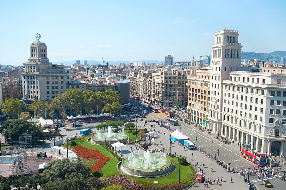 Placa de Catalunya Barcelona 192465965, mooiste bezienswaardigheden in barcelona