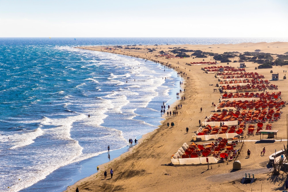 Playa de Maspalonas Gran Canaria 1581359014, stranden Spanje