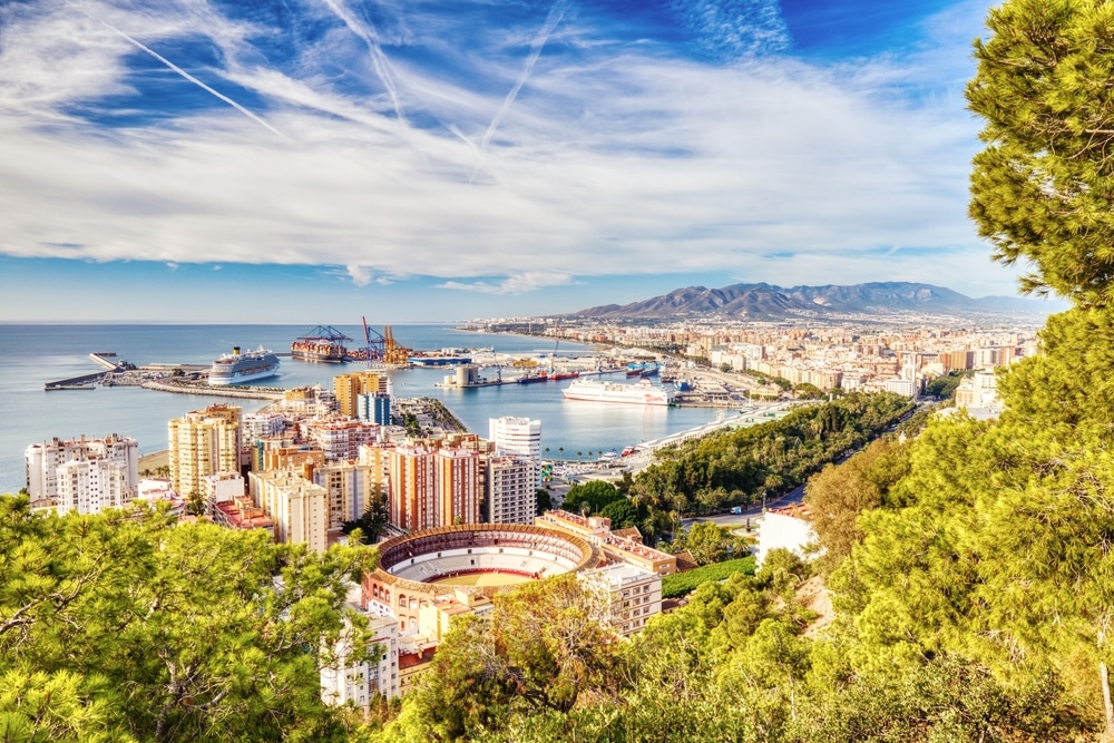 Plaza de Toros Malaga 2254505123, stranden Spanje