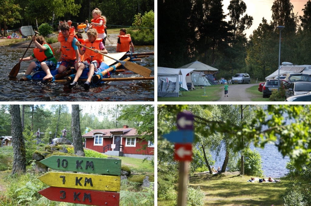 Stensjo camping vandrarhem zweden, camping Zweden