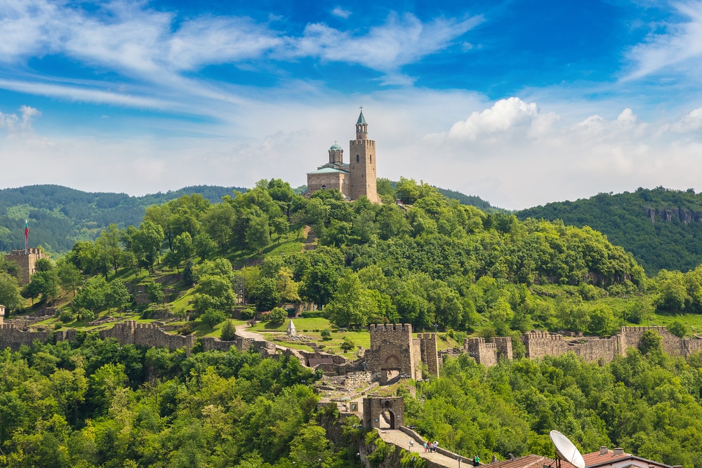 Tsarevets Fort Veliko Tarnovo
