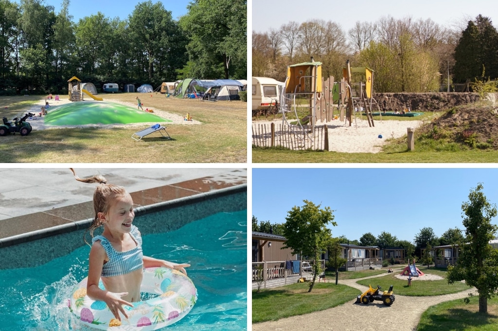 camping de vinkenkamp veluwe, boshuisje Veluwe