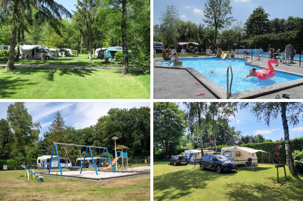 Camping De Zeven Heuveltjes, campings Utrechtse Heuvelrug