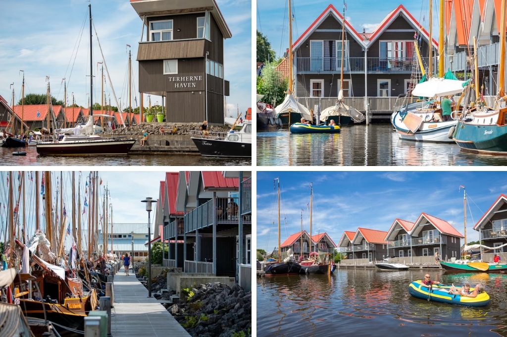 Havenresort Terherne friese meren, campings Nederland aan zee