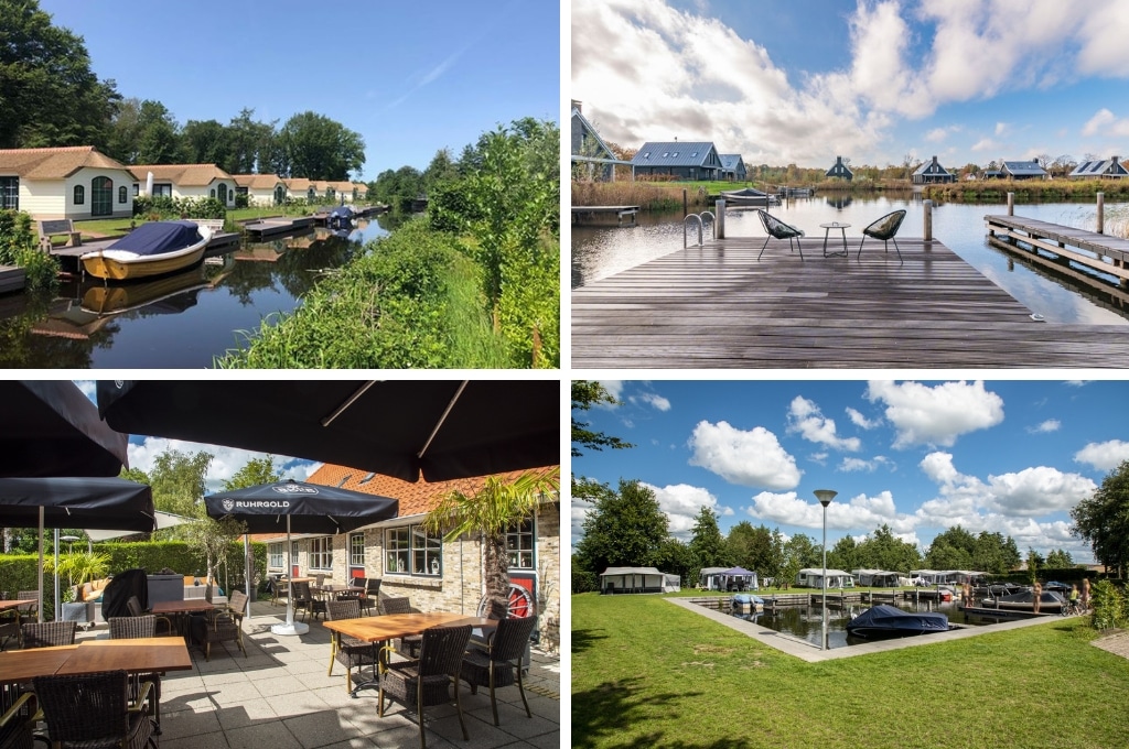 Landgoed Eysinga State friese meren, campings Nederland aan zee