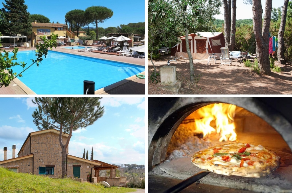 Camping Centro Vacanze Il Borgo toscane, campings Toscane